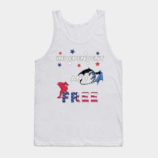 Independent and free dragons Tank Top